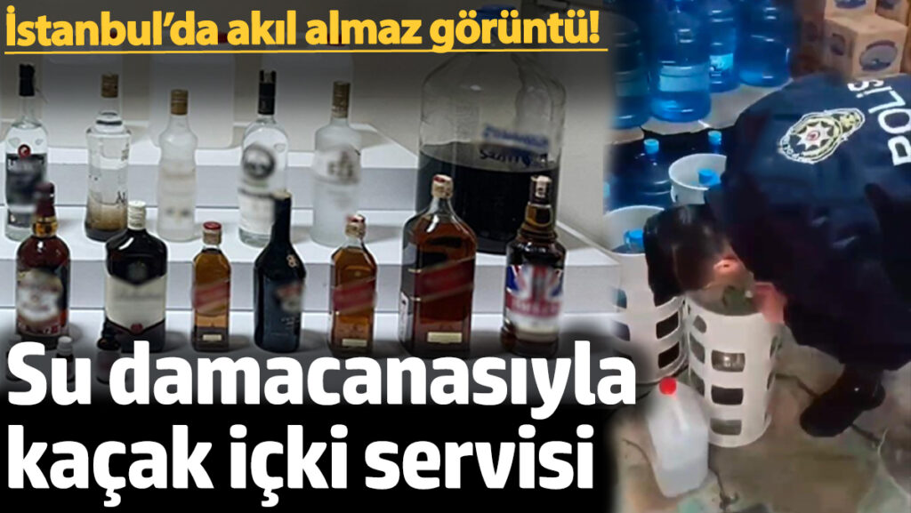 istanbulda akil almaz goruntu beyoglunda damacanalardan sahte icki cikti vIvL2rFI