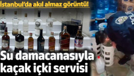 istanbulda akil almaz goruntu su damacanasiyla kacak icki servisi IOsi7IxY