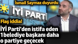iyi partiden ayrilan 1 belediye baskani daha o partiye gececek flas iddia NyeelhKb
