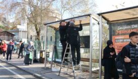 kadin ve cocuklarin guvenligi icin duraklar aydinlatilmaya baslandi tZD1dyVN