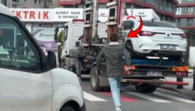 kagithanede cekiciyi yakalamak icin nefes nefese kostu Vv2XMZIB