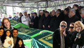 kartalkaya kayak merkezindeki yangin faciasinda hayatini kaybeden mert dogan ile esi ve iki cocuguna E4JHVD46
