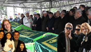 kartalkaya kayak merkezindeki yangin faciasinda hayatini kaybeden mert dogan ile esi ve iki cocuguna E4JHVD46
