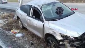 kayseride otomobil refuje dustu 4 yarali hPgzzc7x