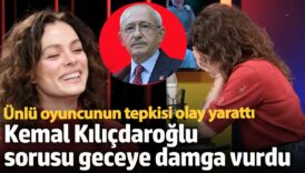 kemal kilicdaroglu sorusu geceye damga vurdu unlu oyuncunun tepkisi olay yaratti TDKMXjhs