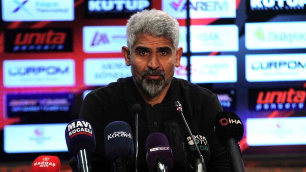 kocaelispor teknik direktoru tasdemir yedigimiz golu var kacirdi tPQq5krg