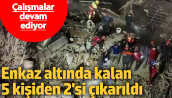 konyada coken binanin enkazindan 3 kisi canli olarak cikarildi mGUniNHK