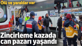 konyada zincirleme kaza can pazari yasandi VCpLdB21