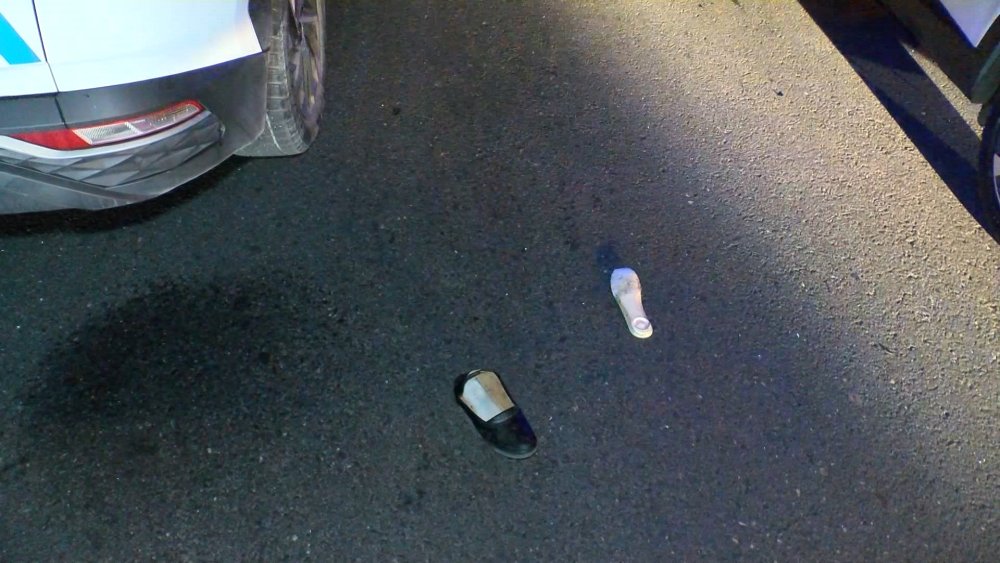 kucukcekmecede otomobilin carptigi kadin hayatini kaybetti 2