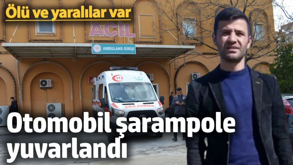 mardinde kahreden kaza sarampole yuvarlanan otomobilde olu ve yaralilar var xgNnjWJG