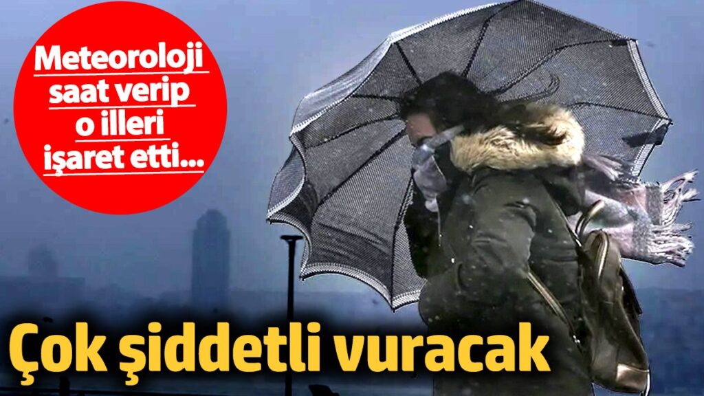 meteoroloji saat verip o illeri isaret etti cok siddetli saganak yagis vuracak 29 ocak SAw46V5r