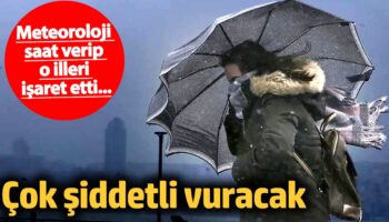 meteoroloji saat verip o illeri isaret etti cok siddetli saganak yagis vuracak 29 ocak SAw46V5r