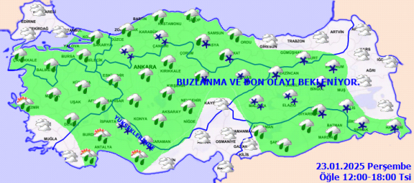 meteorolojiden kar ve saganak uyarisi bir anda tum sehrin uzerine coktu tehlike seviyesi alarm