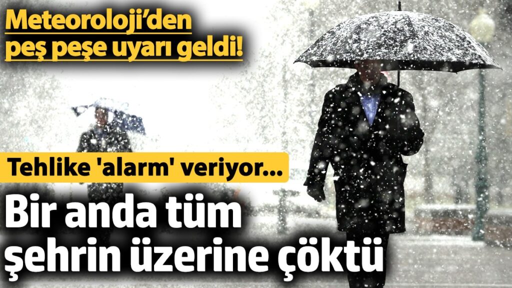 meteorolojiden kar ve saganak uyarisi bir anda tum sehrin uzerine coktu tehlike seviyesi alarm mOpF9Gfw
