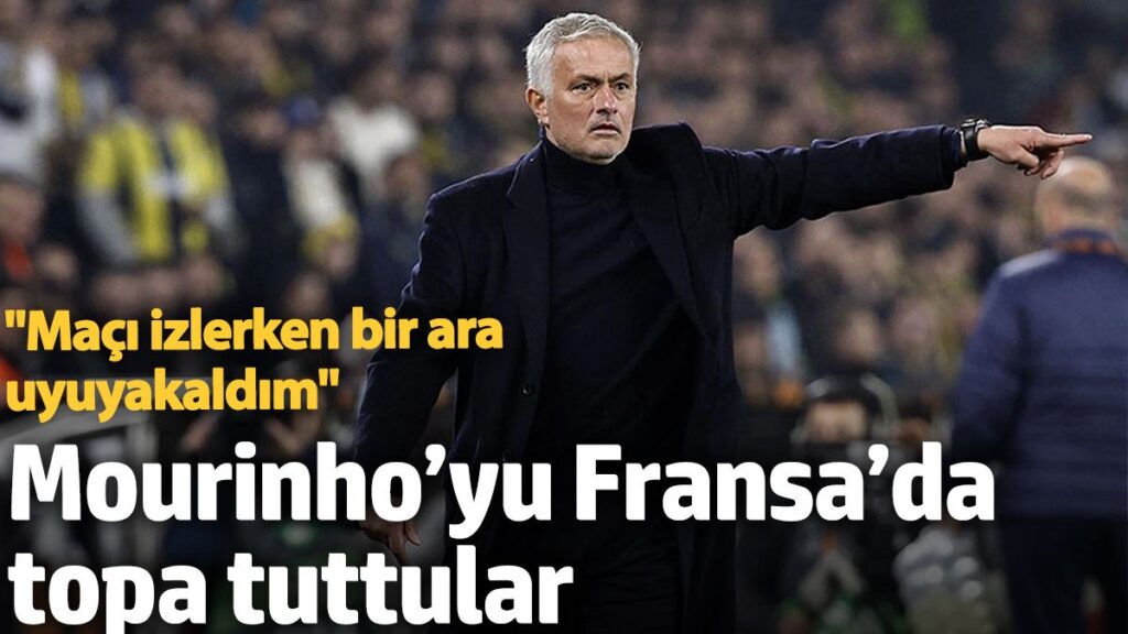 mourinhoyu fransada topa tuttular maci izlerken bir ara uyuyakaldim WLPOSJbs