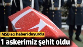 msb aci haberi duyurdu 1 askerimiz sehit oldu LUG21XCu