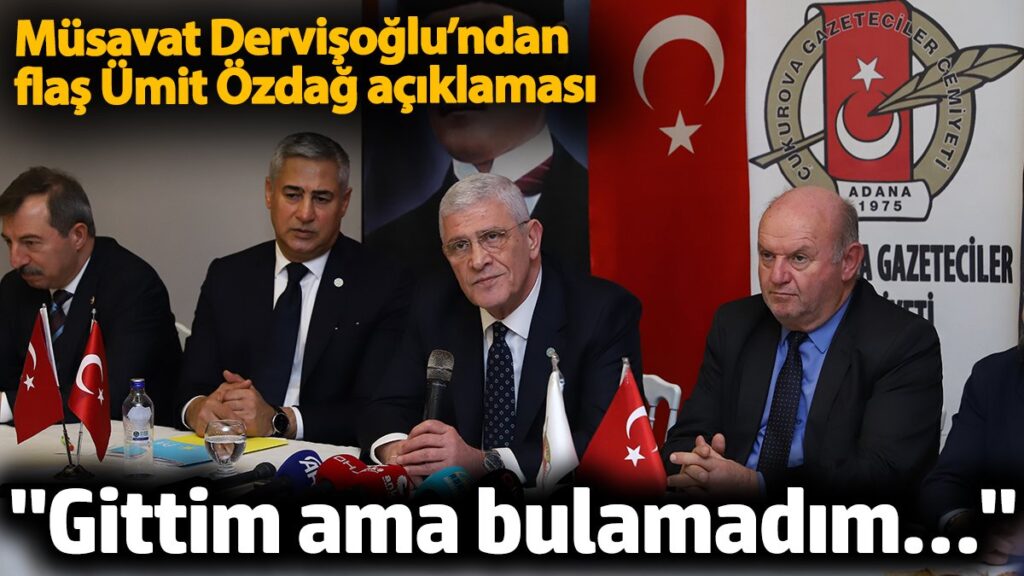 musavat dervisoglundan flas umit ozdag aciklamasi gittim ama bulamadim fhdCHesv