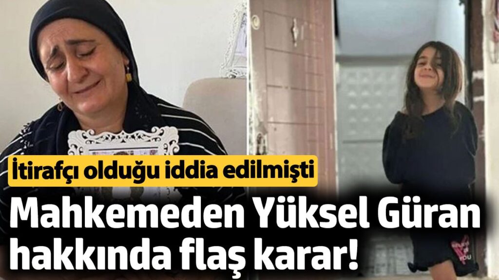 narin guran cinayeti davasinda flas gelisme anne yuksel guranin tahliye talebine itiraz reddedildi WAbfcJ5P