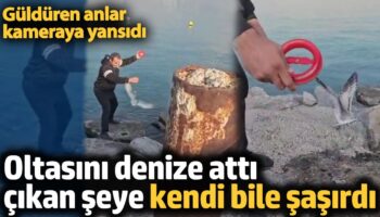 oltasini denize atti cikan seye kendi bile sasirdi gulduren anlar kamerada ijwSZ5YT