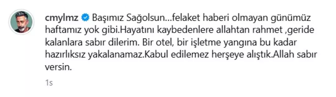 olum otelinde 76 kisi hayatini kaybetmisti unlulerden taziye mesajlari pes pese geldi 2 EGknRP2e