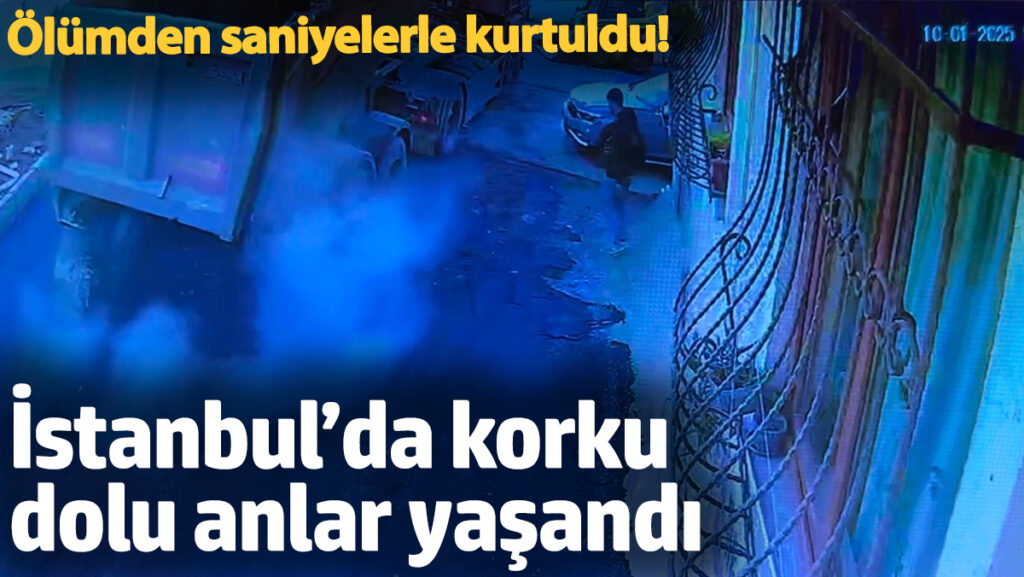 olumden saniyelerle kurtuldu istanbulda korku dolu anlar yasandi Tu64YSqF