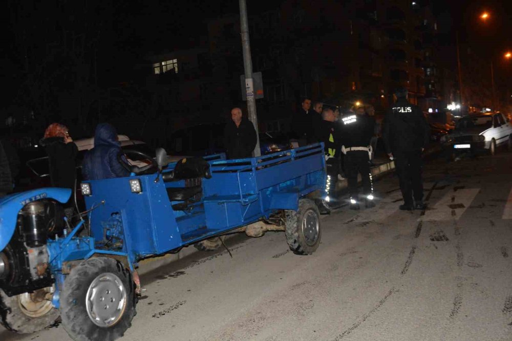 orduda feci kaza otomobil tarim aracina carpti 4 hUJgqiqc