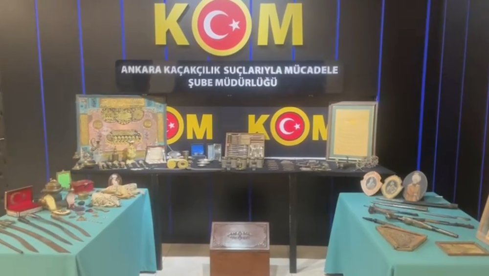 osmanli donemine ait 15 milyon tl degerinde 243 eser ele gecirildi 0 rwgsZjMG