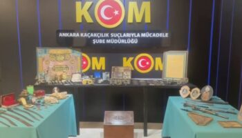 osmanli donemine ait 15 milyon tl degerinde 243 eser ele gecirildi PsUYUdnm