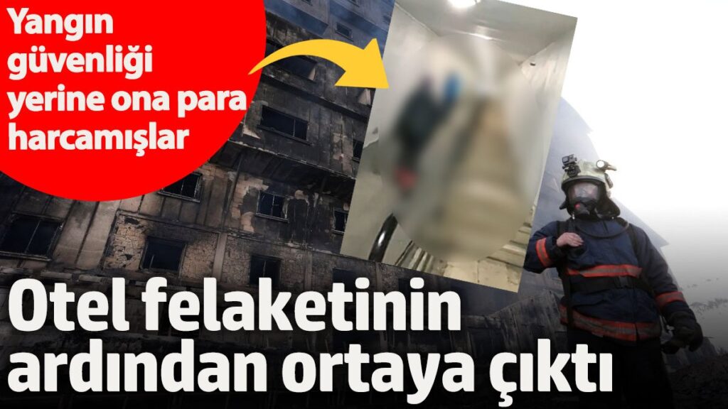 otel faciasinin ardindan ortaya cikti yangin guvenligi yerine ona para harcamislar SbyWO9kE