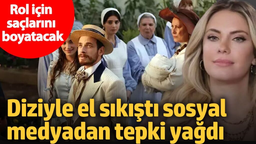 rol icin saclarini boyatacak diziyle el sikisti sosyal medyadan tepki yagdi S8RMPhPR
