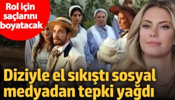 rol icin saclarini boyatacak diziyle el sikisti sosyal medyadan tepki yagdi S8RMPhPR