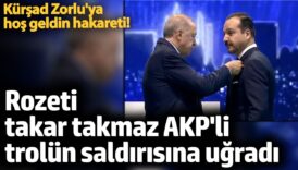 rozeti takar takmaz akpli trolun saldirisina ugradi kursad zorluya hos geldin hakareti NCY299Rj