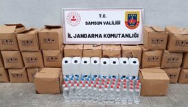 samsunda bir depoda 755 litre etil alkol ele gecirildi Ob6mFtca