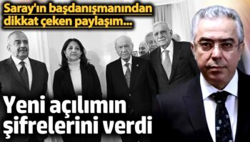 sarayin basdanismanindan dikkat ceken paylasim yeni acilimin sifrelerini verdi IzFRimQd