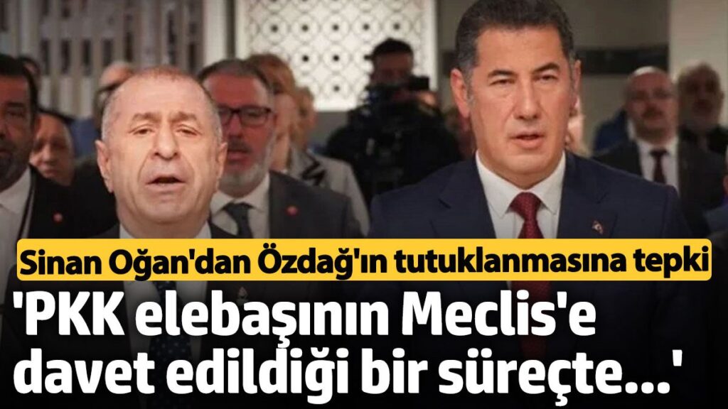 sinan ogan pkk elebasinin mecliste davet edildigi surecte ozdagin tutuklanmasi yanlistir ixBX6iO2