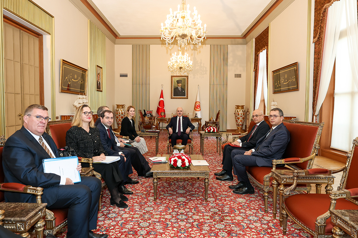 tbmm baskani kurtulmus ab dis iliskiler ve guvenlik politikasi yuksek temsilcisi kallasi kabul etti HKJphCcV