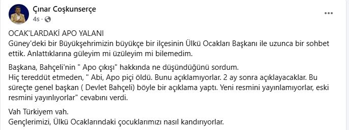 ulku ocaklarindaki genclere ocalan oldu demisler umit ozdag acikladi 0