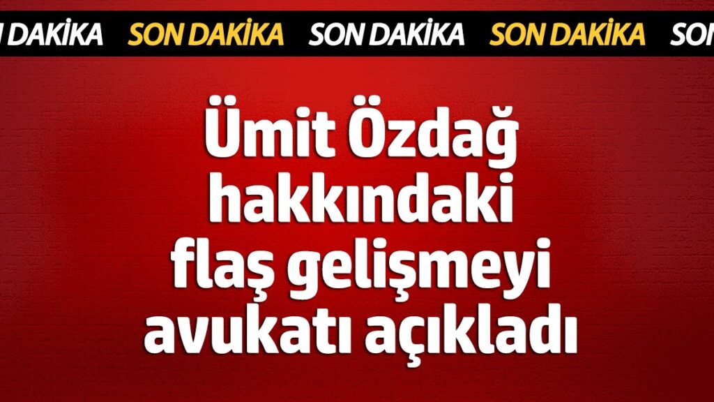 umit ozdag hakkindaki flas gelismeyi avukati acikladi FMj14UT8