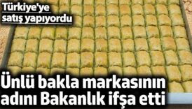 unlu bakla markasinin adini bakanlik ifsa edildi turkiyeye satis yapiyordu IwuksBPs