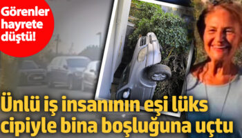 unlu is insaninin ender akayin esi luks cipiyle bina bosluguna uctu gorenler hayrete Lbqunqub