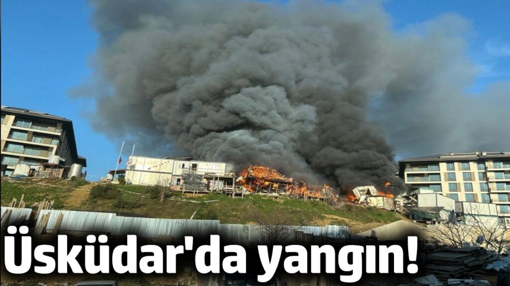 uskudarda yangin ekipler mudahale ediyor kUOwHU3a