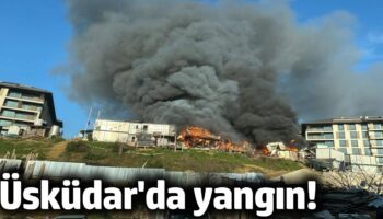 uskudarda yangin ekipler mudahale ediyor kUOwHU3a