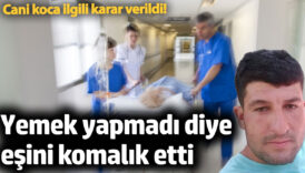 yemek yapmadi diye esini komalik etti wteRWELl