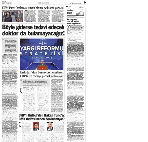 yenicag gazetesi doktorlari ulkede tutmak zorlasiyor 1