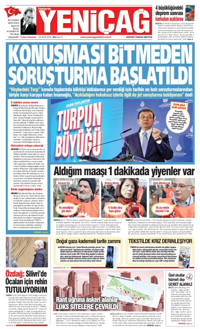 yenicag gazetesi konusmasi bitmeden sorusturma baslatildi 0 MDaHdVQa