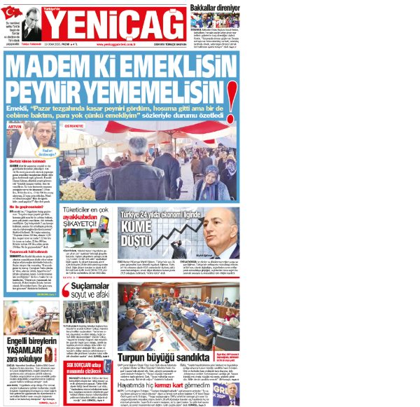 yenicag gazetesi madem ki emeklisin peynir yememelisin 0 WD6UfWCw