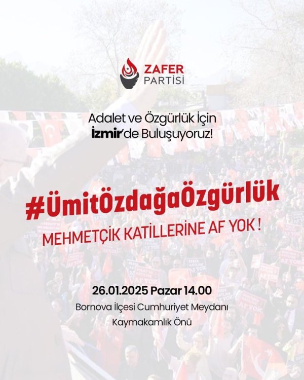 zafer partisinden umit ozdag icin kurtulus zaferinin basladigi yerde miting 0 JyMAjdKV