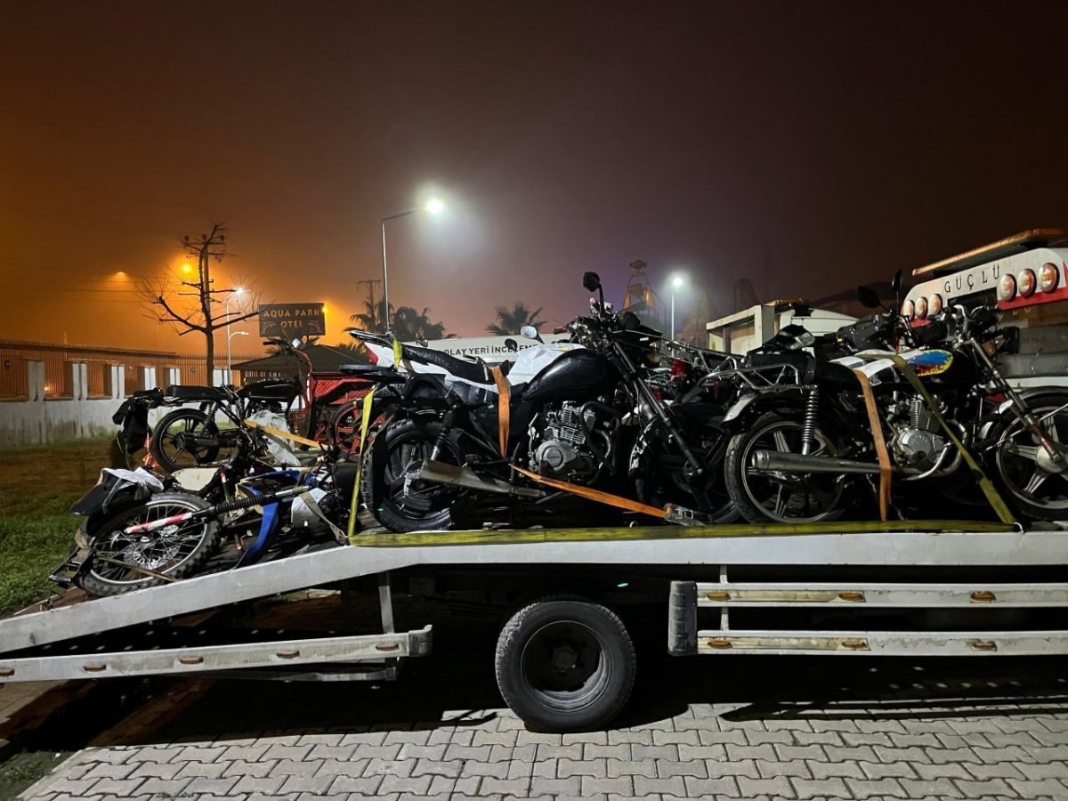 20 motosiklet trafikten men edildi 2 7BDj6QpA