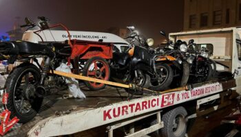20 motosiklet trafikten men edildi gFnL3h2N