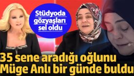 35 sene aradigi oglunu muge anli bir gunde buldu studyoda gozyaslari sel oldu E9VXfn88